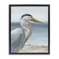 thumbnail image 1 of Stupell Industries Tropical Right Gazing Heron Black Floating Frame Canvas Art, 17 x 21, by Nan, 1 of 8