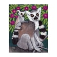 thumbnail image 1 of Stupell Industries Eclectic Ring Tailed Lemur Mama & Baby Canvas Art, 30 x 40, by Sarah Waldron Kimball, 1 of 8
