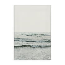 Stupell Industries Rippling Ocean Tide Nautical & Beach Photography Wrapped Canvas Art Print Wall Art, 16 x 24