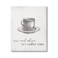 thumbnail image 1 of Stupell Industries Rise and Shine Coffee Time Morning Inspirational Phrase,16 x 20, Design by Daphne Polselli, 1 of 5