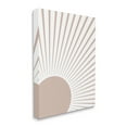 thumbnail image 1 of Stupell Industries Rising Sun Light Ray Pop Neutral Geometric Horizon Abstract Painting Gallery Wrapped Canvas Print Wall Art, 16 x 20, 1 of 6