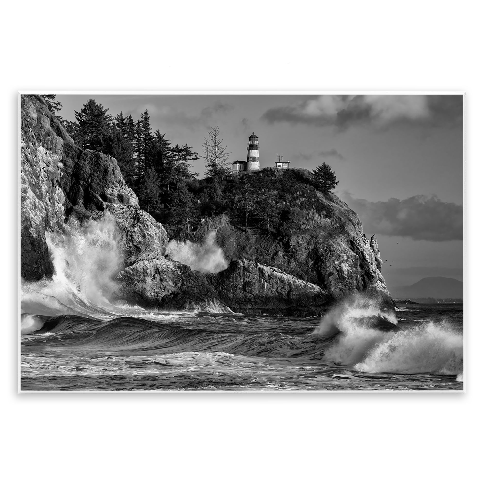 Stupell Industries Rising Tide at Cape Wall Plaque Art, design by Rick Berk