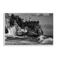 thumbnail image 1 of Stupell Industries Transitional Rising Tide at Cape White Framed Giclee Art, 18 x 12, by Rick Berk, 1 of 8