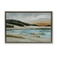 thumbnail image 1 of Stupell Industries River's Edge Landscape Landscape & Nature Painting Brown Floater Framed Canvas Art Print Wall Art, 25 x 17, 1 of 10