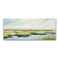 thumbnail image 1 of Stupell Industries River with Pastel Sky Landscape Painting Gallery Wrapped Canvas Art Print Wall Art, 40 x 17, 1 of 8