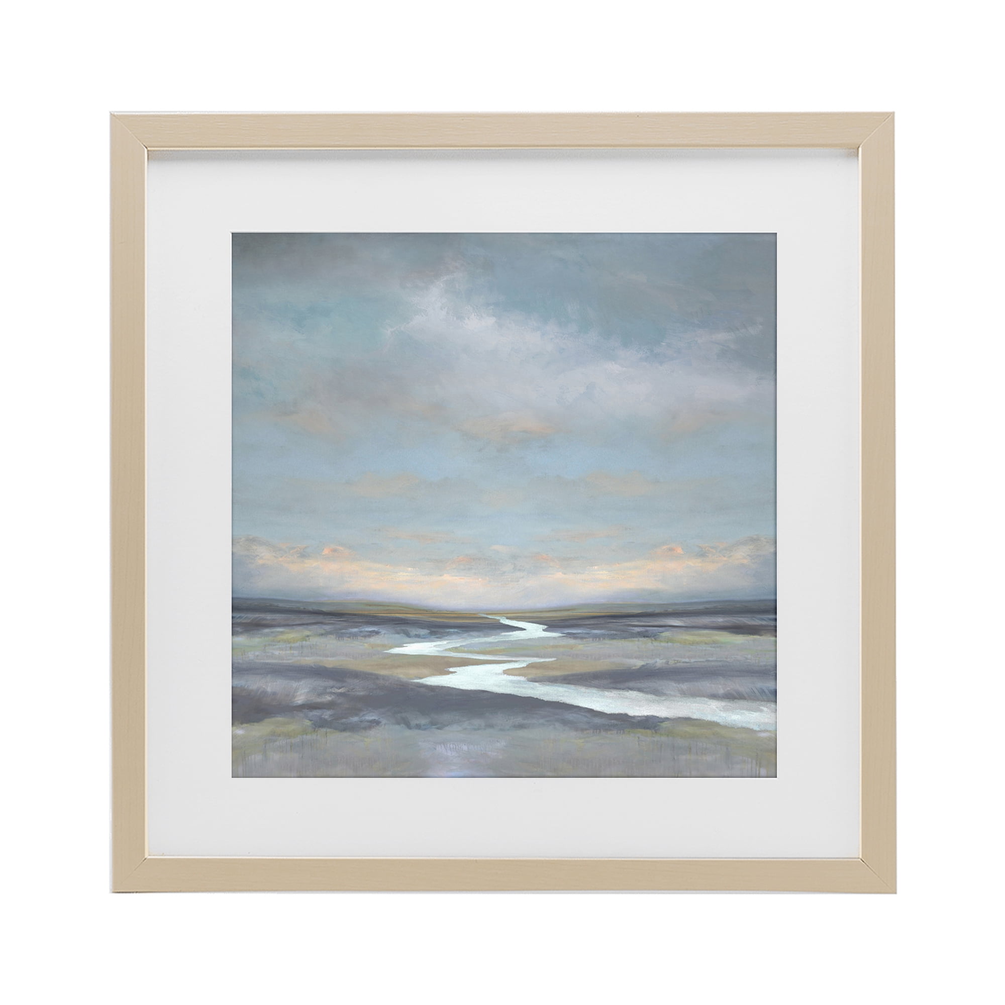 Stupell Industries Riverbend Misty Atmosphere Birch Framed Print Under Glass, design by Christy McKee