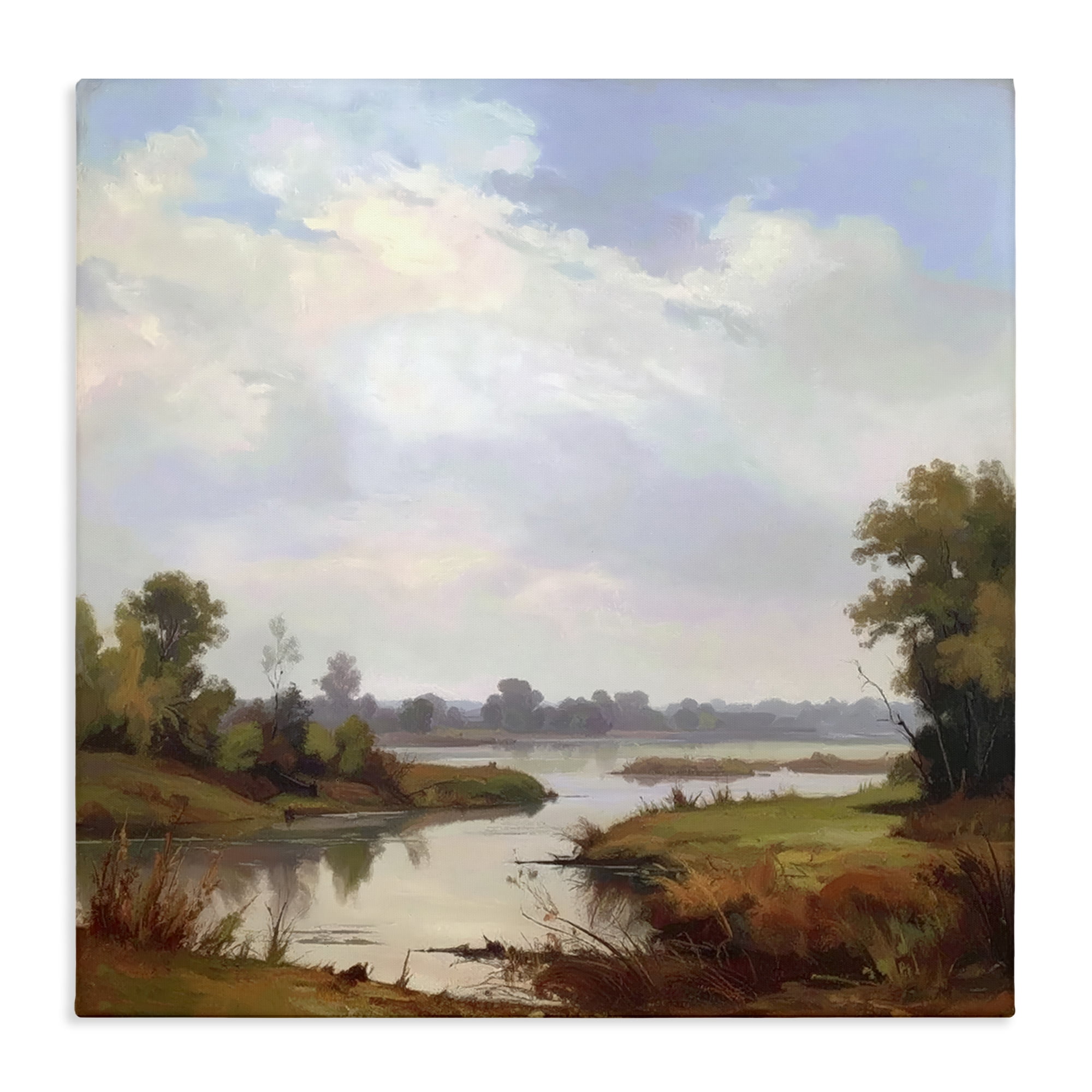 Stupell Industries Riverside Grove Landscape Canvas Wall Art, design by Alonza Saunders