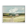 thumbnail image 1 of Stupell Industries Road Leading Home Countryside Mountain Landscape Graphic Art Framed Art Print Wall Art, 30x24, By Ziwei Li, 1 of 8