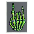 thumbnail image 1 of Stupell Industries Rock On Skeleton Hand Holiday Painting Unframed Art Print Wall Art, 10 x 15, 1 of 6