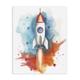 thumbnail image 1 of Stupell Industries Bohemian Rocket Launch Adventure Canvas Art, 30 x 40, by Ray Powers, 1 of 8