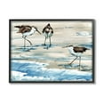 thumbnail image 1 of Stupell Industries Rockhampton Sandpipers Ocean Waves Painting Black Framed Art Print Wall Art, Design by Paul Brent, 1 of 8