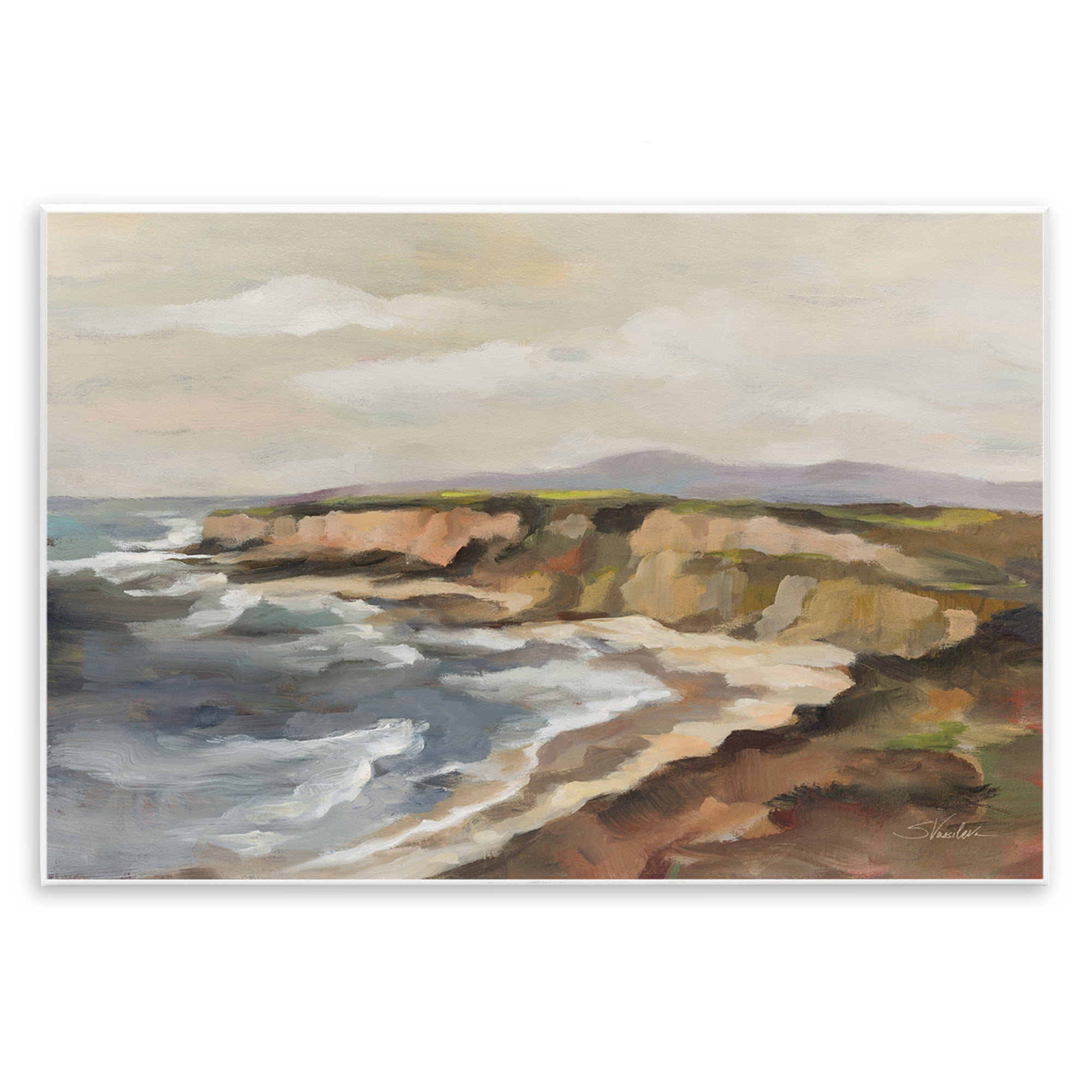 Stupell Industries Rocky Coast Expression Wall Plaque Art, design by Silvia Vassileva
