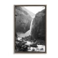 thumbnail image 1 of Stupell Industries Farmhouse Rocky Yosemite Falls Brown Floating Frame Canvas Art, 17 x 25, by Kim Curinga, 1 of 8