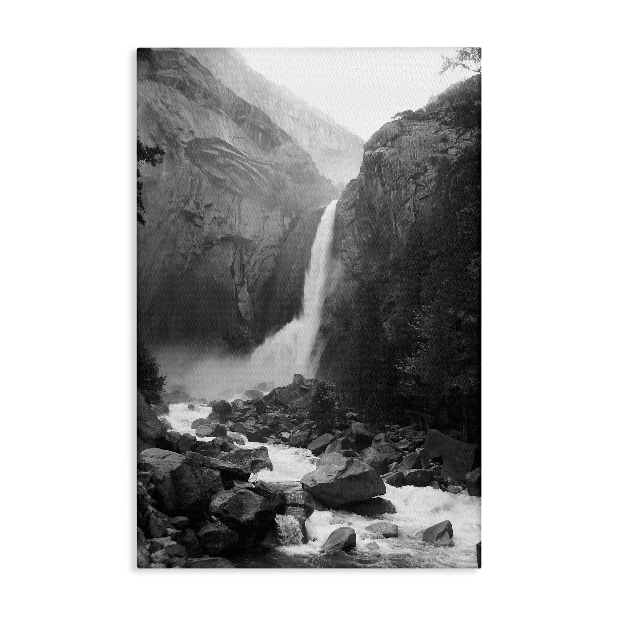 Stupell Industries Rocky Yosemite Falls Canvas Wall Art, design by Kim Curinga