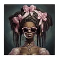 thumbnail image 1 of Stupell Industries Traditional Rococo Woman With Bows Canvas Art, 24 x 24, by Grotto Studios, 1 of 8