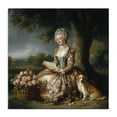 thumbnail image 1 of Stupell Industries Glam Rococo Woman with Dog Canvas Art, 24 x 24, by The Wands Want, 1 of 8