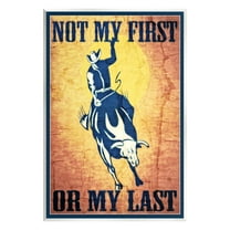 Stupell Industries Rodeo Cowboy Phrase Animals & Insects Painting Unframed Art Print Wall Art, 10 x 15