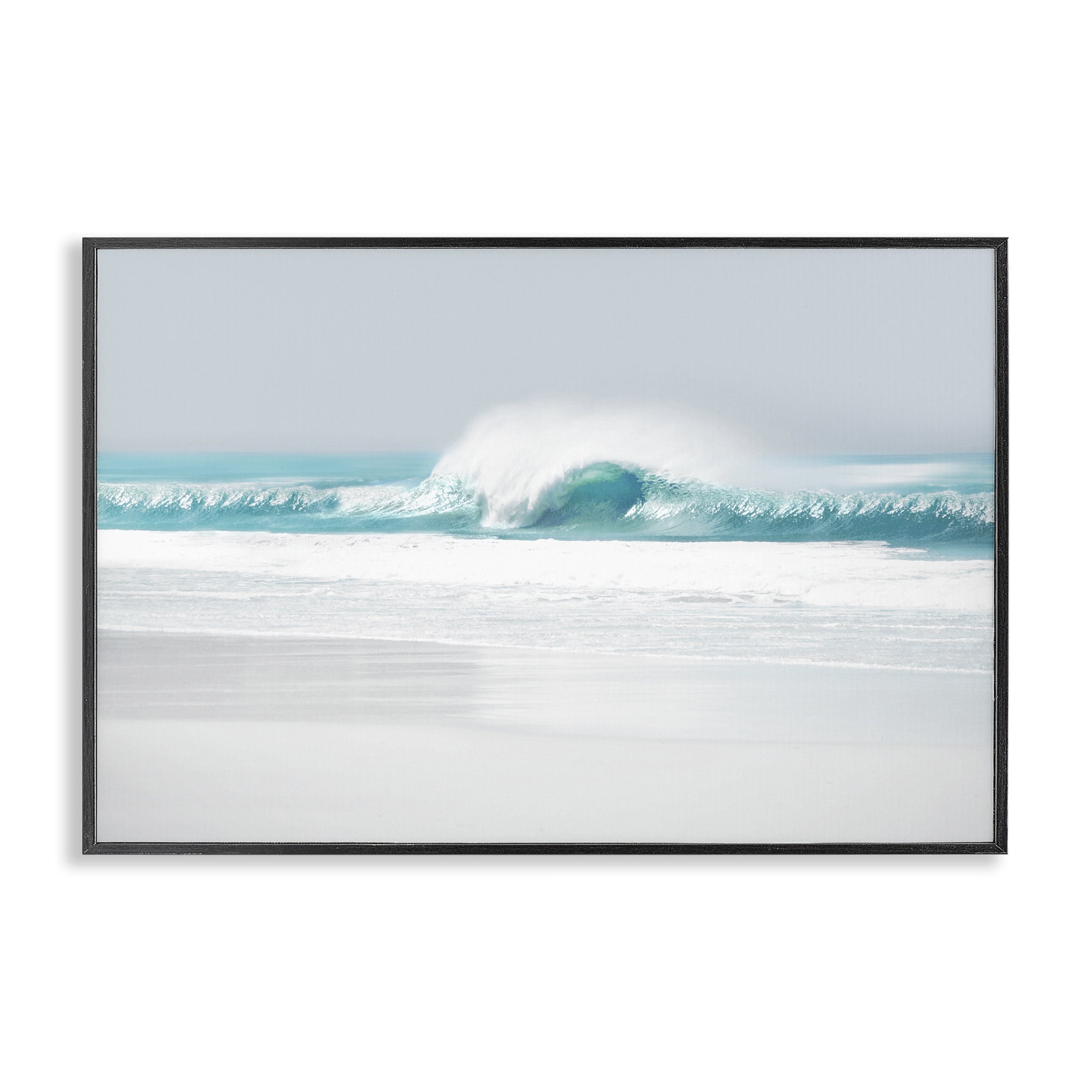 Stupell Industries Rolling Aqua Waves Landscape & Nature Photography ...