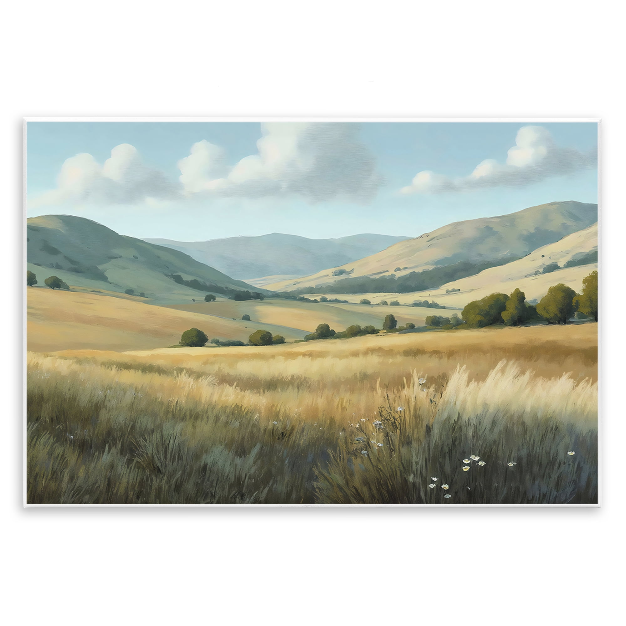 Stupell Industries Rolling Hills at Golden Hour Wall Plaque Art, design by Creative Studio