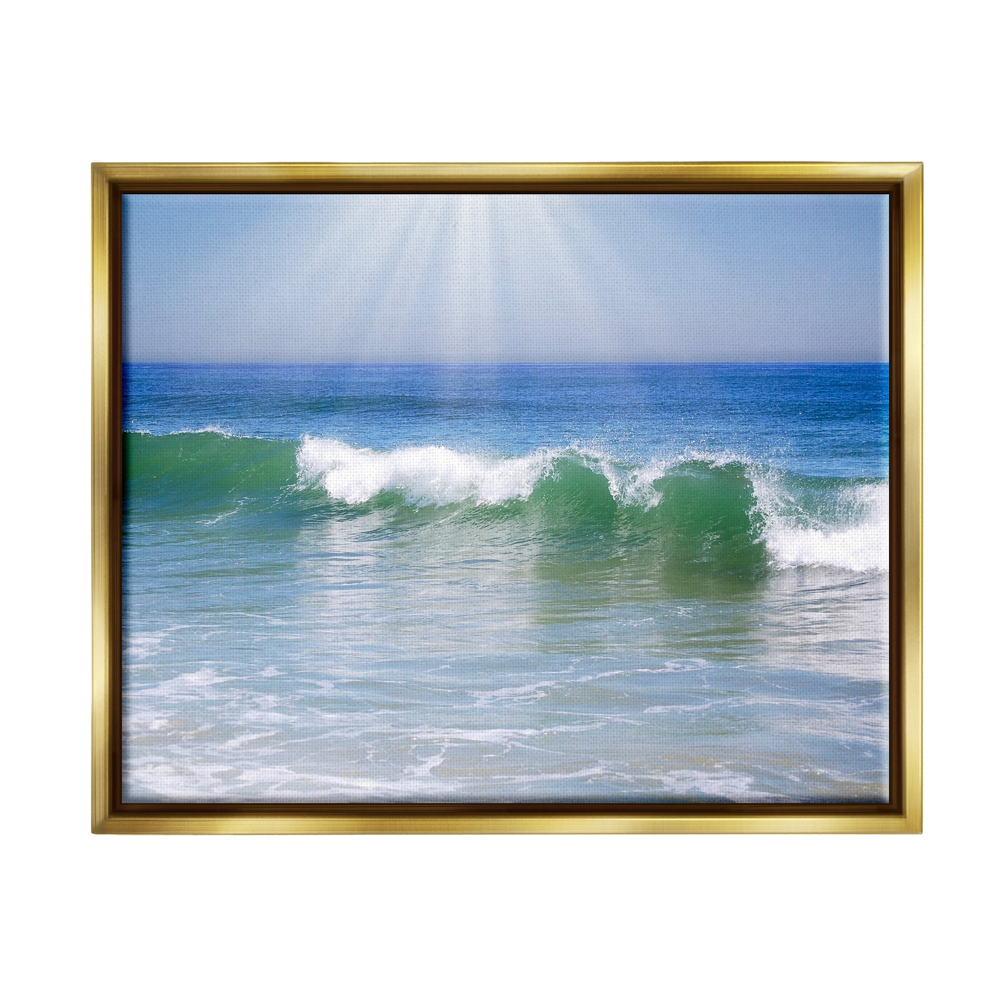 Stupell Industries Rolling Ocean Waves Photography Nature Photography ...
