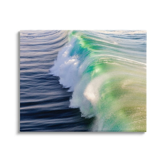 Stupell Industries Rolling Sea Waves Deep Ocean Water Photography Photograph Gallery Wrapped Canvas Print Wall Art, Design by Jeff Poe Photography
