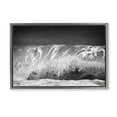 thumbnail image 1 of Stupell Industries Rolling Waves Night Sky Landscape Photography Gray Floater Framed Canvas Art Print Wall Art, 31 x 21, 1 of 10