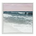 thumbnail image 1 of Stupell Industries Rolling Waves Seascape Nautical & Beach Photography White Framed Art Print Wall Art, 12 x 12, 1 of 2