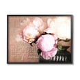 thumbnail image 1 of Stupell Industries Romantic Flower Garden Forever Graphic Art Black Framed Art Print Wall Art, Design by Susan Ball, 1 of 7