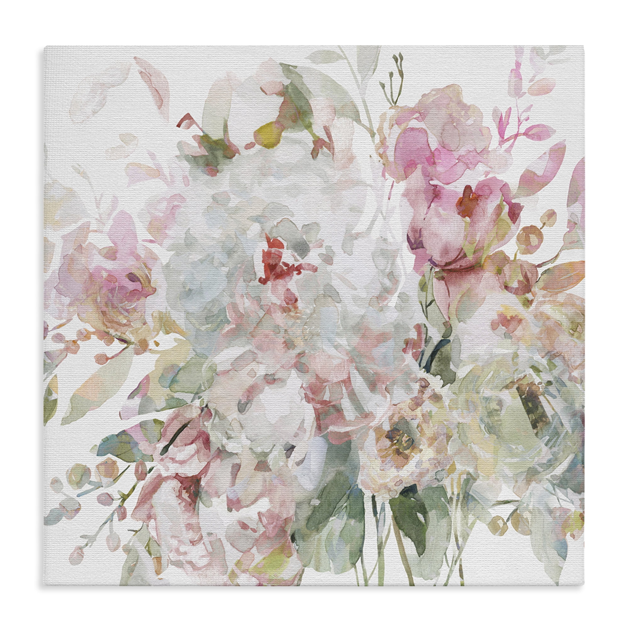 Stupell Industries Romantic Pastel Blossoms Canvas Wall Art, design by Carol Robinson