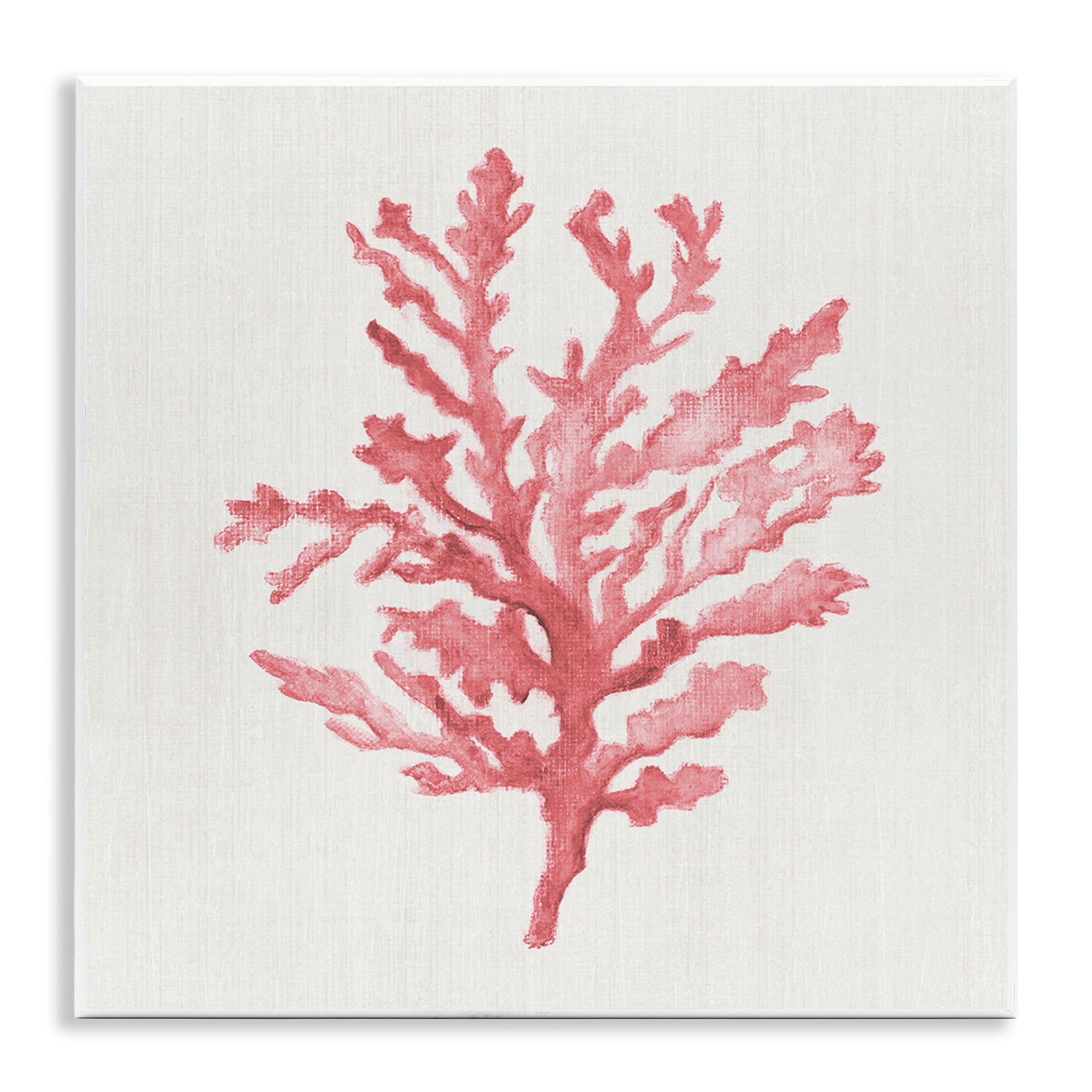 Stupell Industries Rosy Pink Coral Branch Wall Plaque Art, design by Janet Tava