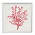 thumbnail image 1 of Stupell Industries Contemporary Rosy Pink Coral Branch White Framed Giclee Art, 17 x 17, by Janet Tava, 1 of 8