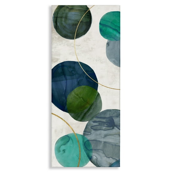 Stupell Industries Rotating Flow Geometrics Canvas Wall Art design by Jacob Q, 24 x 10