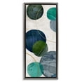 thumbnail image 1 of Stupell Industries Rotating Flow Geometrics Gray Framed Floater Canvas Wall Art design by Jacob Q, 25 x 11, 1 of 9