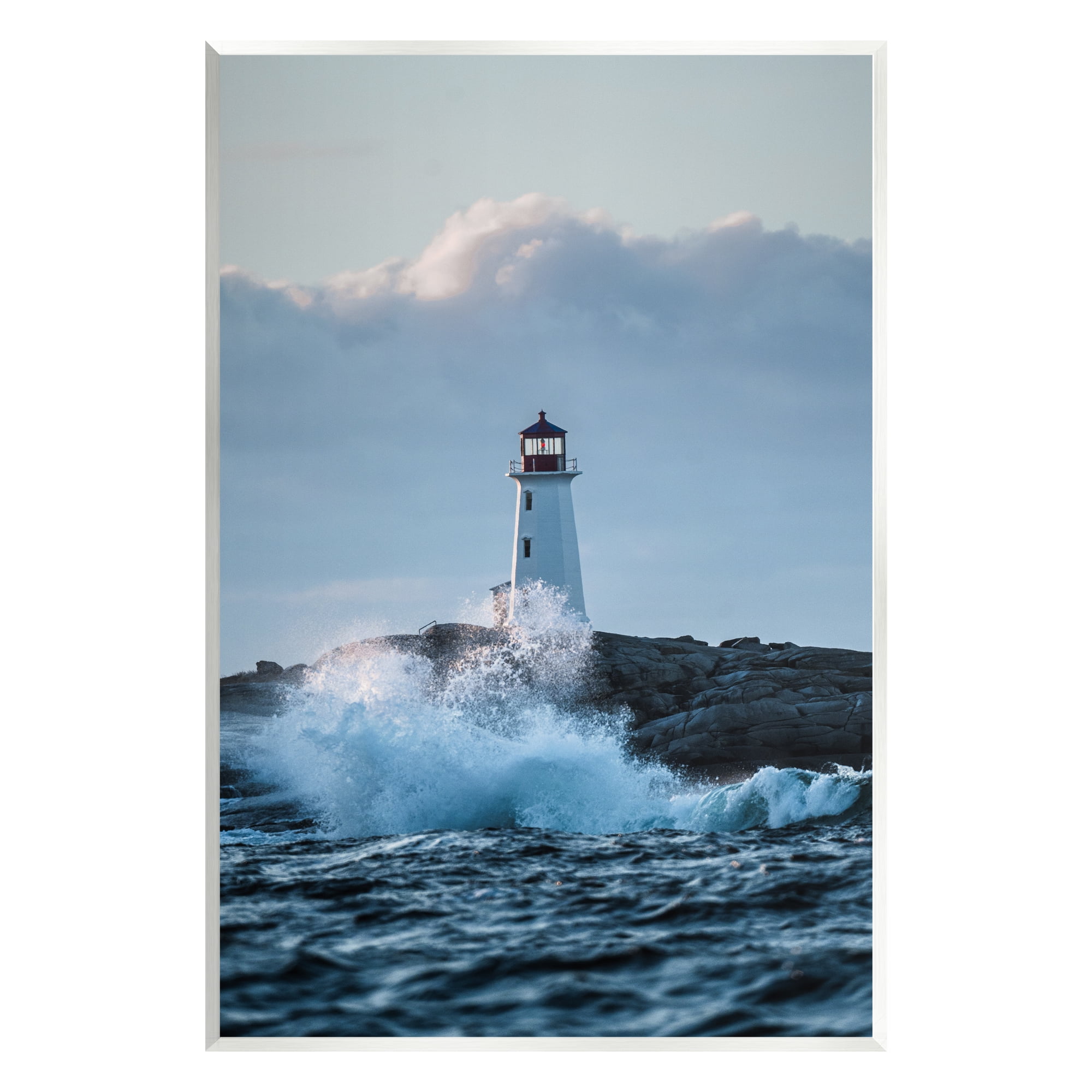 Stupell Industries Rough Sea Waves Photography Landscape Photography Unframed Art Print Wall Art, 10 x 15