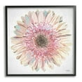 thumbnail image 1 of Stupell Industries Round Daisy Petal Design Flower Blossom Illustration Graphic Art Black Framed Art Print Wall Art, Design by Michele Norman, 1 of 5