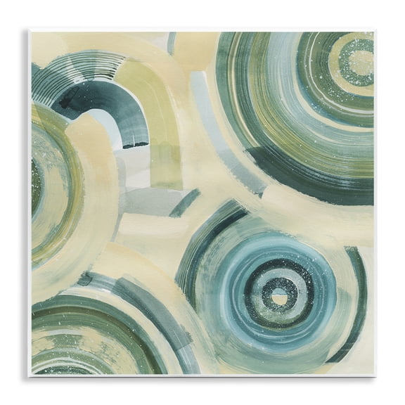 Stupell Industries Round Passiflora Fractals Wall Plaque Art design by Grace Popp, 12 x 12