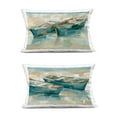thumbnail image 1 of Stupell Industries Rowboat Pairs Washed Ashore 14" x 20" Transportation Print Polyester Decorative Pillow Set, Zip Closure 2 Count, 1 of 6