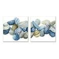 thumbnail image 1 of Stupell Industries Rows of Stones Organic Blue Brown Patterns Wall Plaque by Grace Popp, 1 of 6