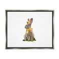 thumbnail image 1 of Stupell Industries Royal Bunny with Crown Animals & Insects Painting Gray Floater Framed Canvas Art Print Wall Art, 31 x 25, 1 of 10