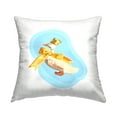 thumbnail image 1 of Stupell Industries Royal Goose with Bow Decorative Printed Throw Pillow, 18 x 18, 1 of 8
