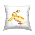 thumbnail image 1 of Stupell Industries Royal Goose with Ribbon Decorative Printed Throw Pillow, 18 x 18, 1 of 8