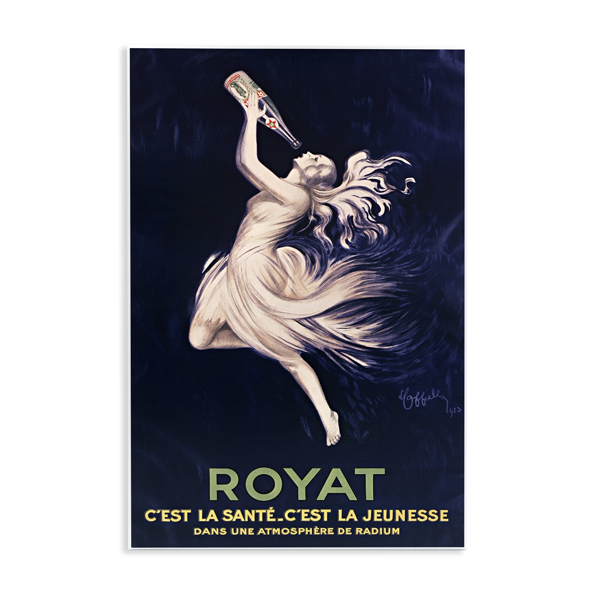 Stupell Industries Royat 1923 Advertisement Wall Plaque Art, design by Leonetto Cappiello