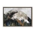 thumbnail image 1 of Stupell Industries Contemporary Rugged Mountain Peaks Brown Floating Frame Canvas Art, 31 x 21, by Chromatic Storm Studio, 1 of 8