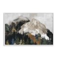 thumbnail image 1 of Stupell Industries Contemporary Rugged Mountain Peaks White Framed Giclee Art, 18 x 12, by Chromatic Storm Studio, 1 of 8