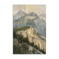 thumbnail image 1 of Stupell Industries Rustic Lodge Rugged Mountains View Canvas Art, 16 x 24, by Petals Prints Design, 1 of 8