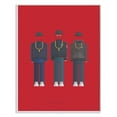 thumbnail image 1 of Stupell Industries Run DMC Famous People Characters Fashion Design Wall Plaque by Fred Birchal, 1 of 3