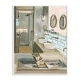 thumbnail image 1 of Stupell Industries Running Bath Beige Abstract Bathroom Acrylic Painting Print Unframed Art Print Wall Art, 10x15, by Melissa Wang, 1 of 6
