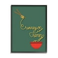 thumbnail image 1 of Stupell Industries Running On Ramen Phrase Noodles Chopsticks Bowl, 11 x 14, Designed by Make Much Studios, 1 of 7