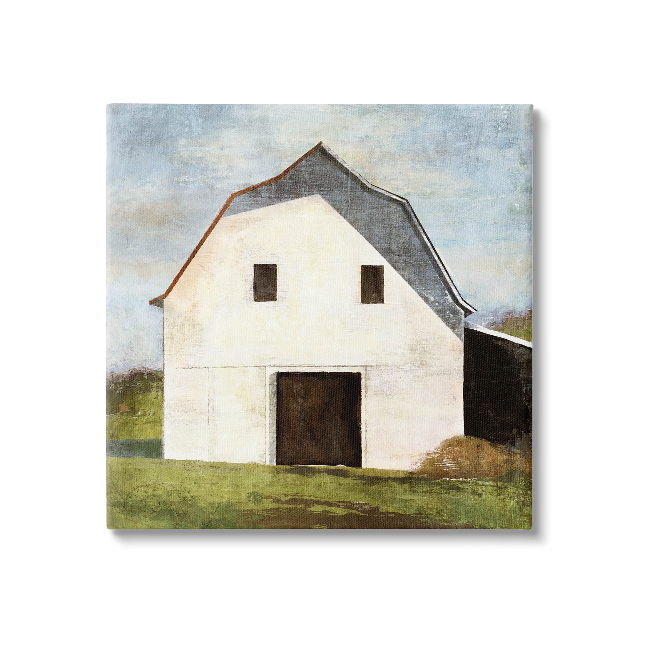 Stupell Industries Rural Barn Farm Painting Painting Gallery Wrapped Canvas Print Wall Art, Design by Suzanne Nicoll