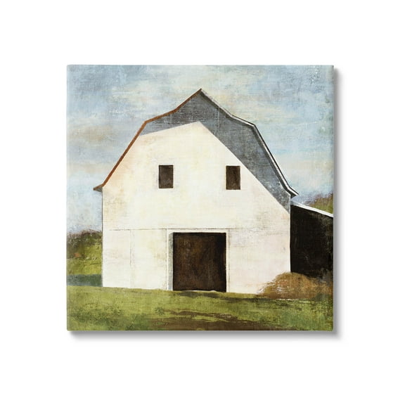 Stupell Industries Rural Barn Farm Painting Painting Gallery Wrapped Canvas Print Wall Art, Design by Suzanne Nicoll